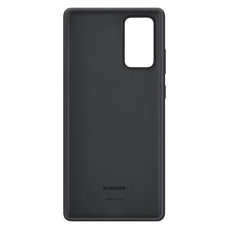 Samsung Galaxy Note 20 Silikon Kılıf - Siyah EF-PN980TBEGWW