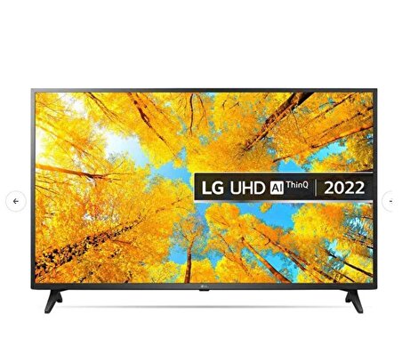LG 43UQ75006LF.APEZ 43" 109 Ekran 4K Uhd Smart TV
