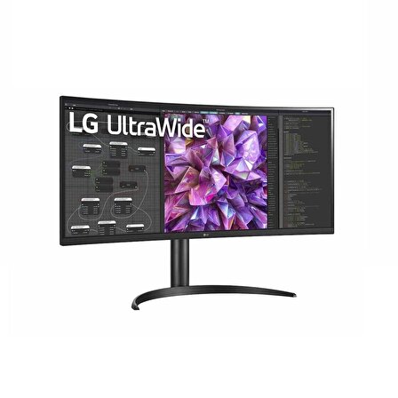 LG 34" 5ms 60Hz (HDMI+DP+Type-C) 21:9 Kavisli UltraWide QHD (3440x1440) IPS Monitör 34WQ75C-B