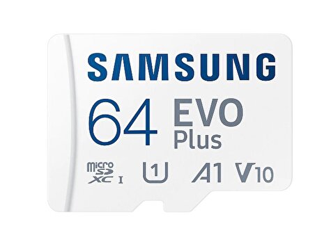 Samsung EVO Plus microSD Hafıza Kartı 64 GB MB-MC64KA/APC