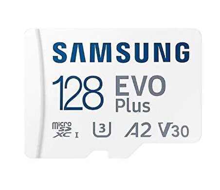 Samsung Evo Plus 128 GB micro SDXC 130MB/sn MB-MC128KA/TR Hafıza Kartı