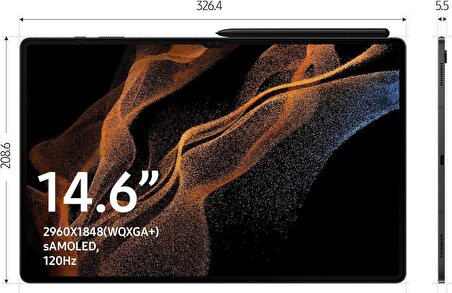 Samsung Galaxy Tab S8 Ultra Wi-Fi SM-X900 512 GB 14.6" Tablet