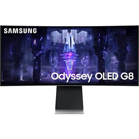 Teşhir Samsung Odyssey Neo G8 LS34BG850SUXUF 34" 0.1 ms FreeSync Curved Oyuncu Monitörü