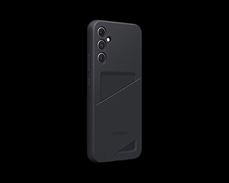 Samsung A34 Orijinal Kartlı Kılıf - Siyah