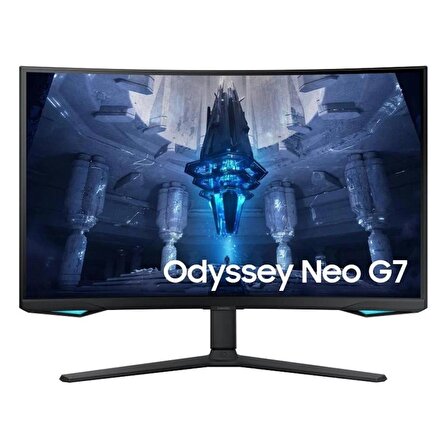 Samsung 32" Odyssey Neo G7 LS32BG750NPXUF 1ms 165Hz Uhd Curved Gaming Monitör