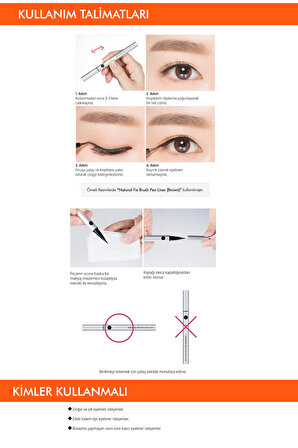 Kalıcı & Kadife Uçlu Eyeliner Vivid Fix Marker Pen Liner (Deep Black)