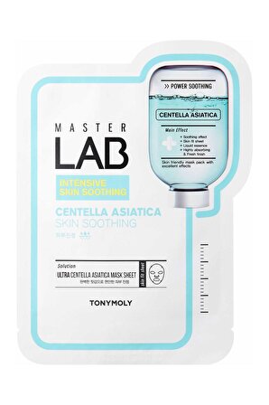 Tonymoly Yüz Maskesi Master LAB Yatıştırıcı Centella Asiatica Cilt Bakımı 19gr