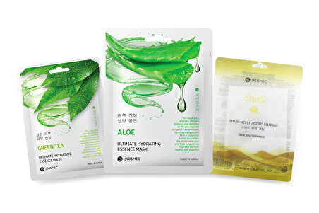 Jkosmec Green Tea-Aloe-Solution Snail Avantaj Paketi