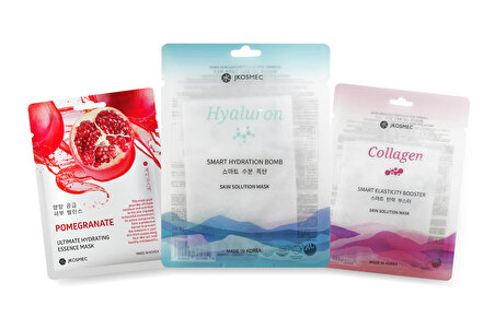 Jkosmec Pomegranate-Solution Hyaluron-Solution Collagen Avantaj Paketi