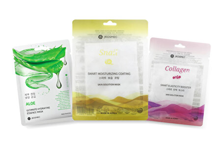 Jkosmec Aloe-Solution Snail-Solution Collagen Avantaj Paketi