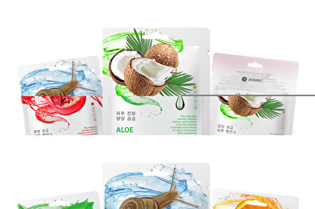 Jkosmec Snail-Coconut-Solution Collagen Avantaj Paketi