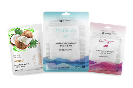 Jkosmec Coconut-Solution Hyaluron-Solution Collagen Avantaj Paketi