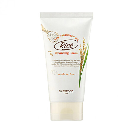 Skinfood Rice Daily Brightening Cleansing Foam