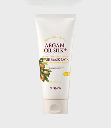 Skinfood Argan Oil Sılk Plus Hair Mask Pack