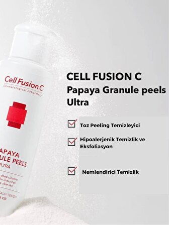 Cell Fusion C Papaya Granül Enzim Peelıng Toz Temizleyici 50 GR