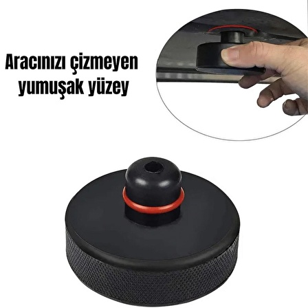 Tesla Uyumlu Lift Takozu - 4 Parça Jack Lift Pad Adaptörü - Tesla Model 3 S x Y ile Uyumlu