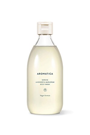 Aromatica Serene Body Wash Lavender & Marjoram - Dinginleştirici Duş Jeli Lavanta & Mercanköşk