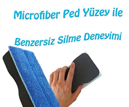 Mikrofiber Tahta Silgisi-Mıknatıslı-12 lİ