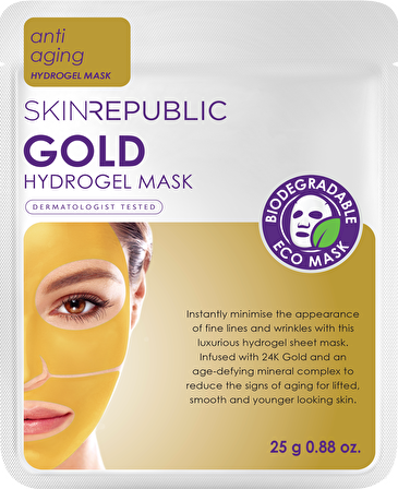  Skin Republic Gold Hydrogel Face Mask Sheet 25 gr