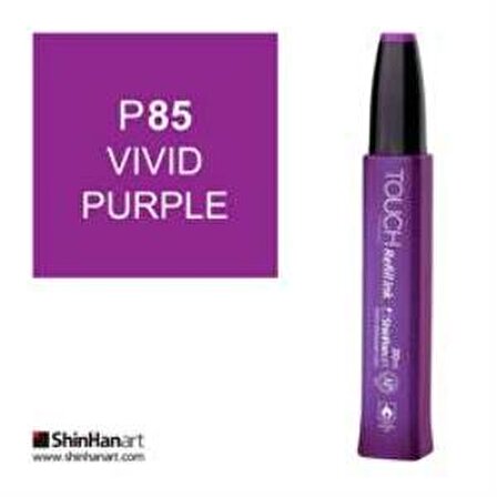 Touch Twin Marker Refill İnk 20ml P85 Vivid Purple