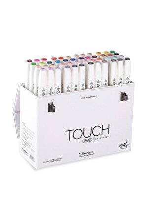 Touch Twin Brush Marker 48li