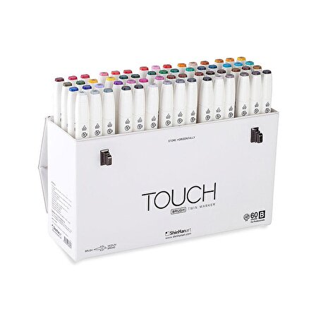 Touch Twin Brush Marker Kalem 60lı Set B