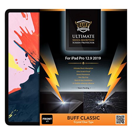 BUFF iPad Pro 12.9 2019 Ekran Koruyucu