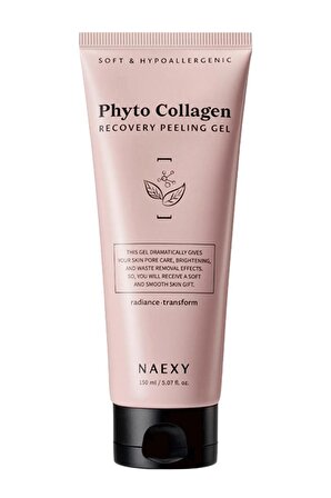 Kolajen İçeren Taneciksiz Gomaj Peeling NAEXY Phyto Collagen Peeling Gel 150ml