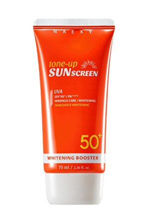 Aydınlatıcı Bakım Sağlayan Güneş Kremi NAEXY Tone Up Sunscreen SPF50+/PA++++