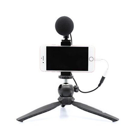 Q Mic Video Kit ASMR | DIRECTIONAL | OMNI Kamera Kayıt Mikrofonu