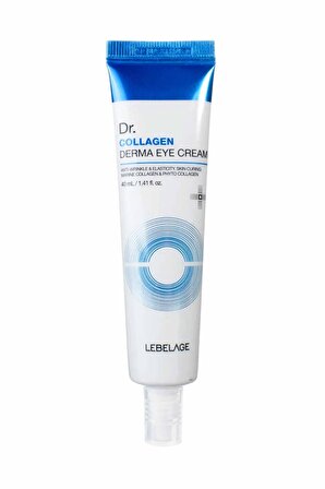40 ML - Elastin ve Kolajen ile Kırışıklık Karşıtı Göz Kremi LEBELAGE DR Collagen Derma Eye Cream
