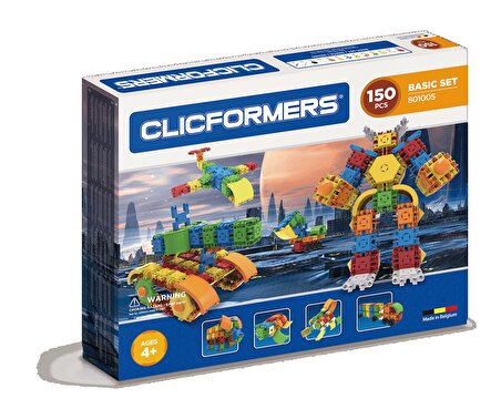 Clicformers Basic Set - 150 Parça