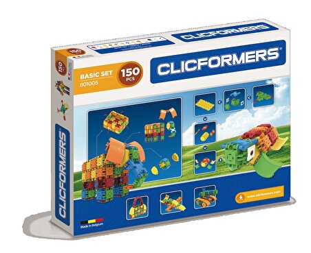 Clicformers Basic Set - 150 Parça