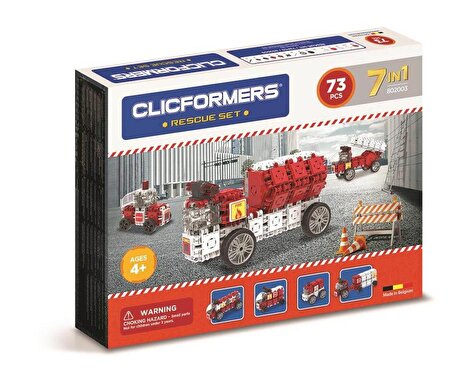 Clicformers Rescue Set - 100 Parça