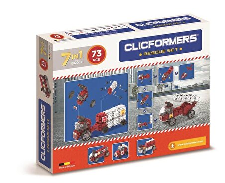 Clicformers Rescue Set - 100 Parça