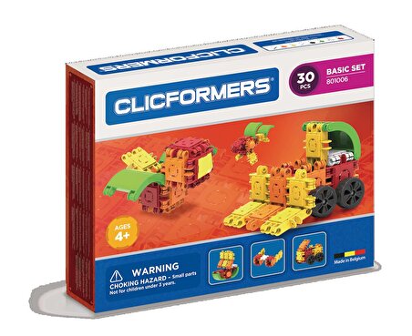 Clicformers Basic Set - 30 Parça