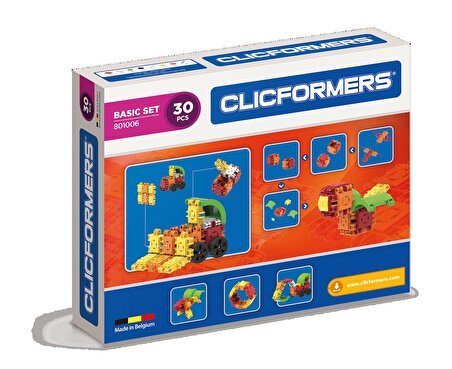 Clicformers Basic Set - 30 Parça