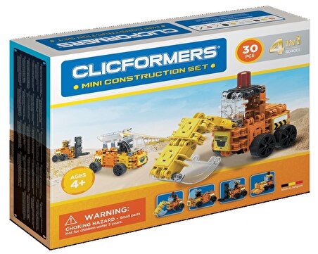 Clicformers Mini Construction Set - 30 Parça