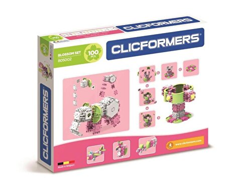 Clicformers Blossom Set - 100 Parça