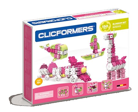 Clicformers Blossom Set - 150 Parça