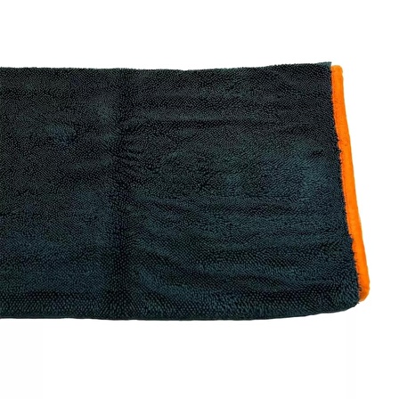 KLIN Drying Zero HD Mikrofiber Kurulama Havlusu 800 GSM (Siyah) - 90x70 Cm