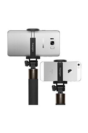 Spigen S530W Kablosuz Bluetooth Selfie Çubuğu (Tüm Cihazlara Uyumlu) Black - 000SS21746