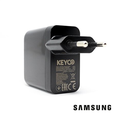 Samsung Keyco 25W Pd Quick Charger 3 Çıkışlı Yeni Nesil Şarj Aleti Samsung Türkiye Garantili