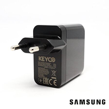Samsung Keyco 25W Pd Quick Charger 3 Çıkışlı Yeni Nesil Şarj Aleti Samsung Türkiye Garantili