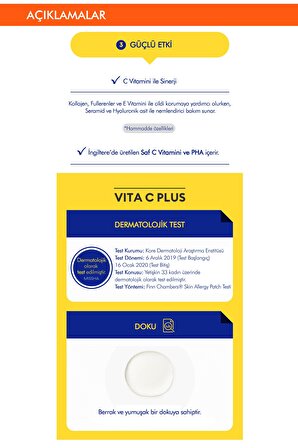 Leke Karşıtı C Vitamini İçerikli Aydınlatıcı Tonik 200ml Vita C Plus Brightening Toner
