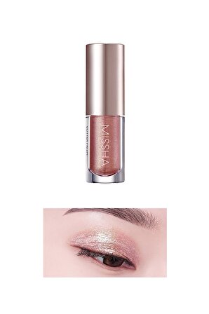 Işıltılı ve Parlak Glitter Likit Göz Farı No.4 Eternal Rose Prism Liquid Eyeshadow Shine