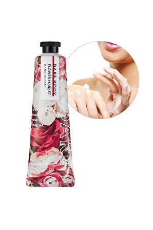 Çarpıcı Kokulu, Nemlendirme Etkili El Bakım Kremi Dare Body Hand Cream (Flower Market)
