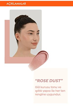 Işıltılı Gül Kurusu Likit Allık – Parlak Görünümlü Apieu Juicy Pang Blusher Rose Dust (SPK01)