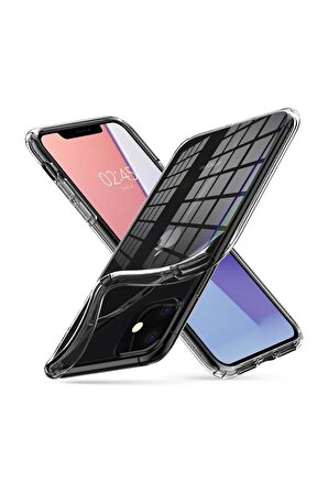 Spigen Apple Iphone 11 Kılıf Liquid Crystal Clear 4 Tarafı Tam Koruma
