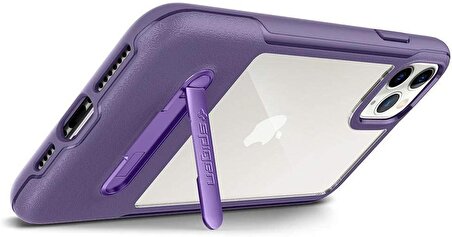 Spigen Apple iPhone 11 Pro Kılıf Slim Armor Essential S Purple